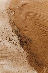 Kaboompics - Tan Foundation with Speckled Powder