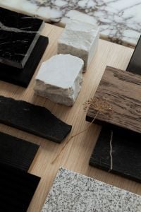 Kaboompics - Natural Stone, Wood and Dried Botanical Material Flat Lay