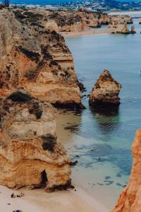 Kaboompics - Camilo beach (Praia do Camilo) in Lagos, Algarve, Portugal