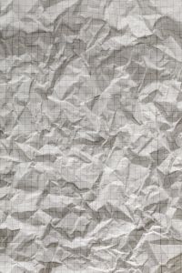 Kaboompics - Crumpled Graph Paper Background
