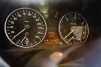 Kaboompics - Modern car instrument panel dashboard with car dashboard. BMW E91 320d