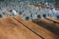 Kaboompics - Abstract Ambient Light Background with Wooden Floor Copy Space