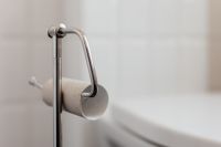 Kaboompics - Ran out of toilet paper - empty