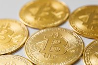 Kaboompics - Close Up of Gold Bitcoin Coins