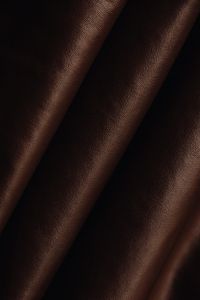 Kaboompics - Dark Brown Leather With Pebbled Surface Texture
