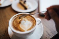 Kaboompics - Coffee with Heart Shape
