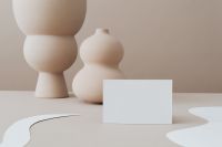 Kaboompics - Business Card Mockup