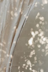 Kaboompics - Sheer Curtain Edge and Wall Copy Space