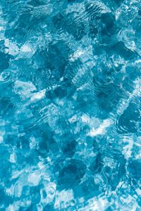 Kaboompics - Wavy water surface in a swimming pool