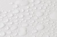 Kaboompics - White Liquid Texture With Soft Round Water Drops