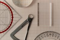 Kaboompics - Technical Drawing Kit with Geometry Instruments