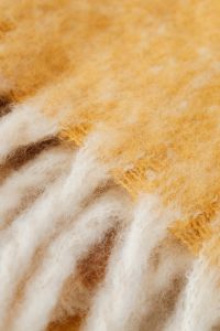 Kaboompics - Golden Tan Fuzzy Knit Texture