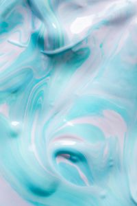 Kaboompics - Soft Aqua Marble with Curved White Lines, Portrait Background