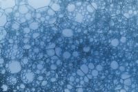 Kaboompics - Blue Foam Horizon With Copy Space
