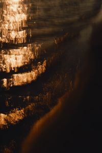 Kaboompics - Moody Seascape Background Golden Wave Texture