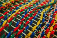 Kaboompics - Colourful intertwined strings