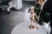 Kaboompics - Wooden mannequin in various poses
