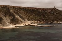 Kaboompics - Mediterranean Seascape Below a Scrub-Covered Headland