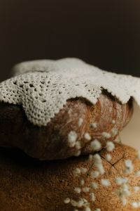 Kaboompics - Minimal Still Life With Eggs Bread And Flowers Inspired By Easter