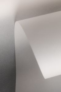 Kaboompics - Minimal White Paper Curve With Soft Shadow