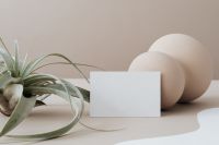 Kaboompics - Business Card Mockup