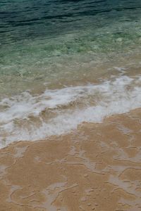 Beach Vibes: Rocky Shores, Sand And Ocean Waves