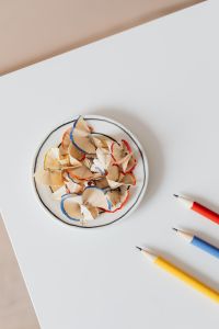 Kaboompics - Coloured Pencil Shavings