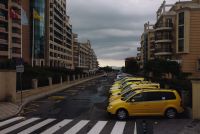Kaboompics - Parked Yellow Taxi Cab Waiting for a Fare