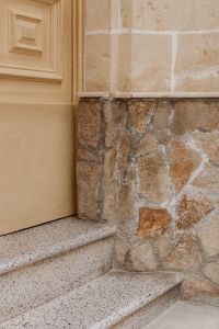 Kaboompics - Old Stone Doorway and Rough Masonry Wall Detail
