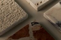 Kaboompics - Rough Limestone, Travertine and Red Marble Texture Arrangement