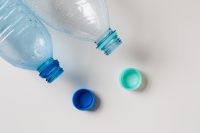 Kaboompics - Close-Up of Plastic Bottle Necks and Caps from Above