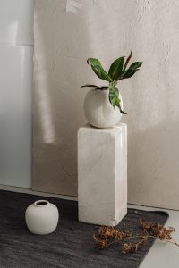 Nature and Craftsmanship - Delicate Flowers in Handmade Ceramic Vessels - Home Accessories