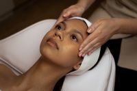 Kaboompics - Facial Massage Treatment on Woman in Clinic