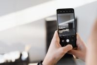 Kaboompics - Man Takes Photo by Mobile Phone