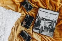 Kaboompics - Life on Instagram Book and Vintage Cameras