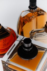 Kaboompics - Luxury Perfume Bottle Product Composition