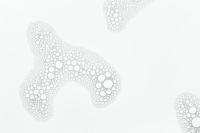 Kaboompics - Vertical Foam Bubble Texture with Dense Cluster Along Edge and Open Center