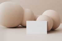 Kaboompics - Business Card Mockup