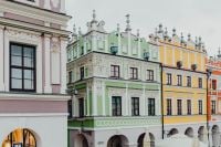 Kaboompics - Colorful Historic Townhouses in Zamość Old Town