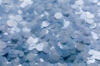 Kaboompics - Blue Sequin Texture Close-Up