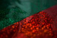 Kaboompics - Red Holographic Paper Backgrounds