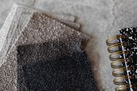 Kaboompics - Close-Up of Dark Bouclé Upholstery Fabric Texture