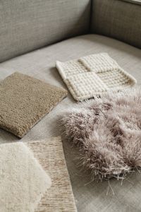 Kaboompics - Textured Neutral Fabric Samples with Soft Fibers