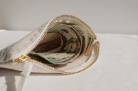 Kaboompics - Cash in Canvas Pouch Aesthetic