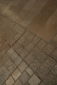 Kaboompics - Weathered Cobblestone and Stone Paving Pattern, Travel Texture