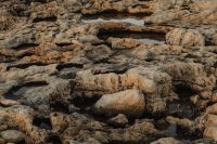 Kaboompics - Rock Pools Across a Rugged Coastal Shelf
