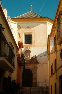 Kaboompics - Historic Chapel on a Narrow Malaga Street