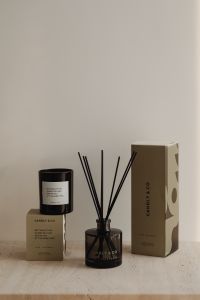 Kaboompics - Product photography - candles and diffuser - fragrances - branding - packaging