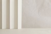 Kaboompics - White Folded Paper Ridges
