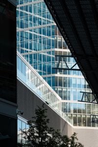 Kaboompics - Glass Office Building Framed by Steel Architecture
